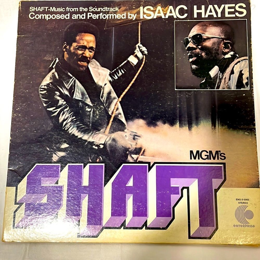 SHAFT  Vinyl record  music from the soundtrack